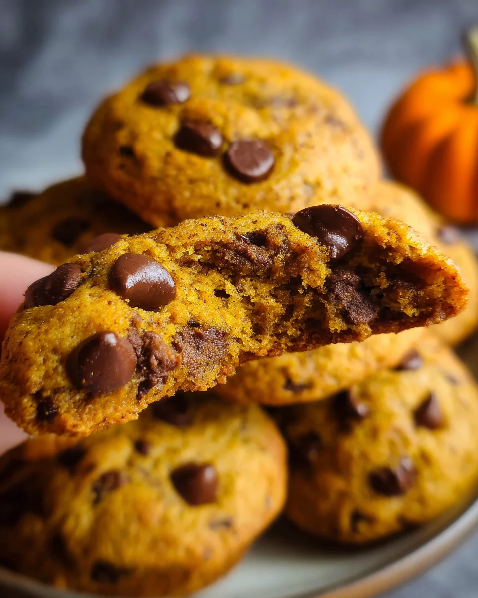 Pumpkin Chocolate Chip Cookies 30 Pumpkin Chocolate Chip Cookies