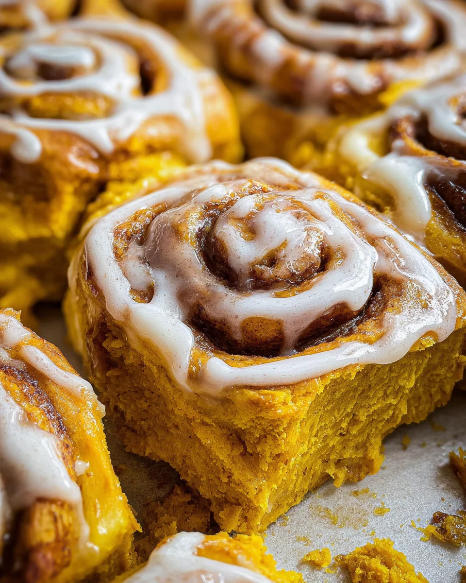 Pumpkin Cinnamon Rolls