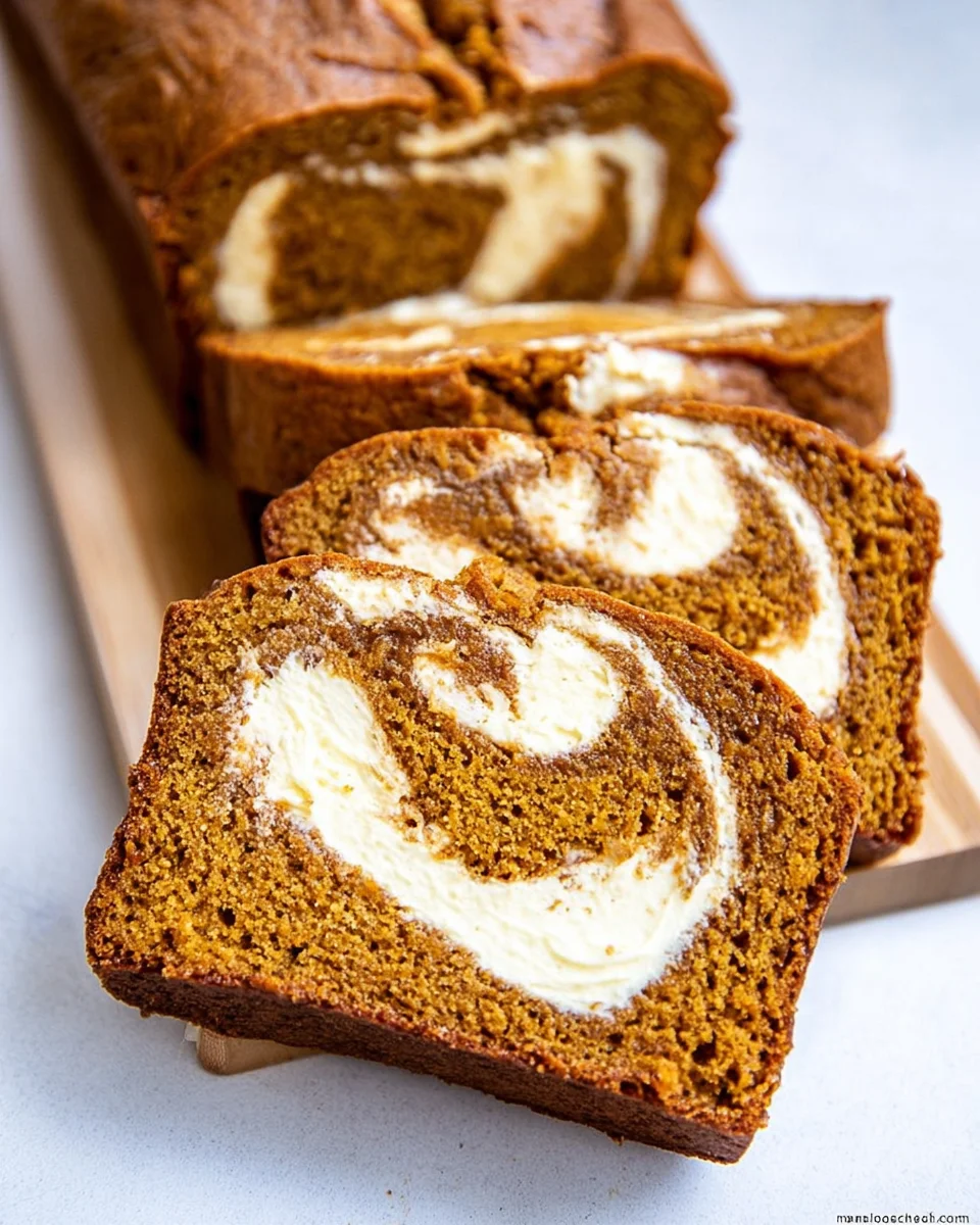 Pumpkin Cream Cheese Bread 19 Pumpkin