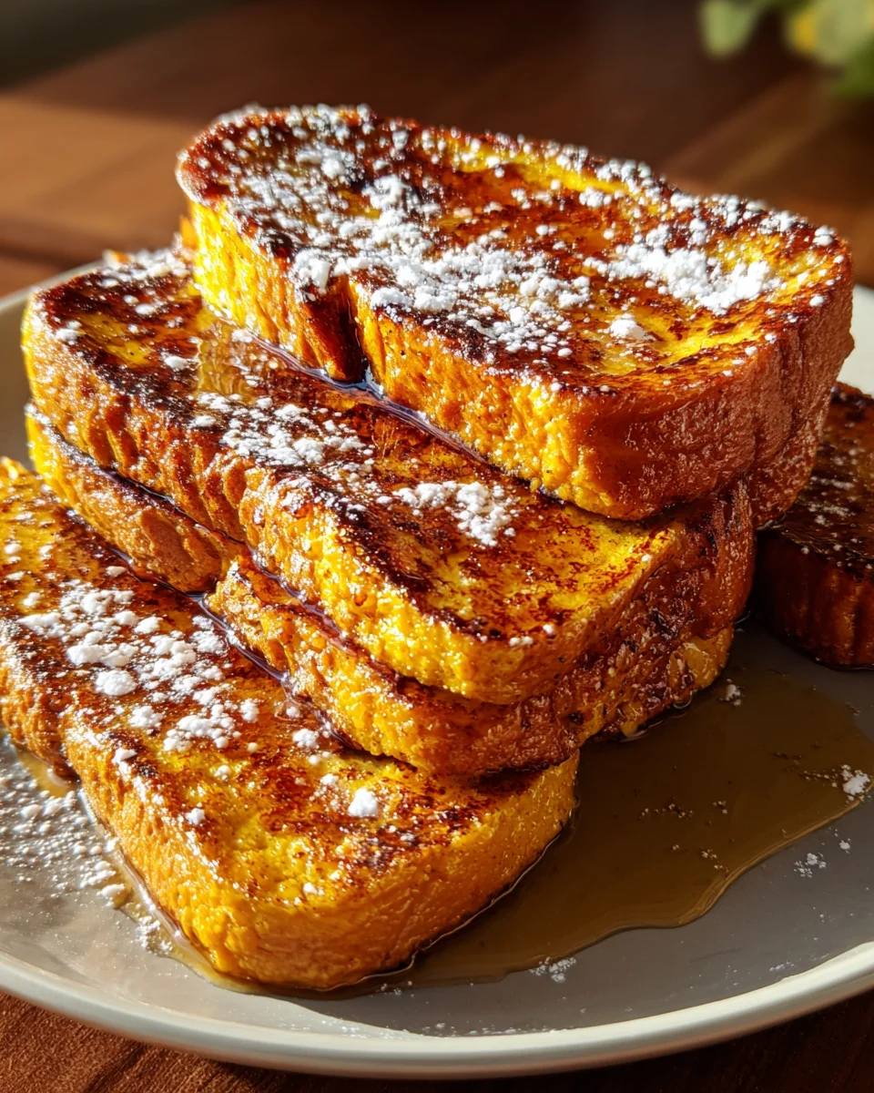Pumpkin French Toast 26 Pumpkin French Toast