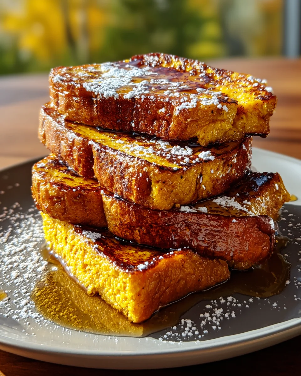 Pumpkin French Toast 18 Pumpkin