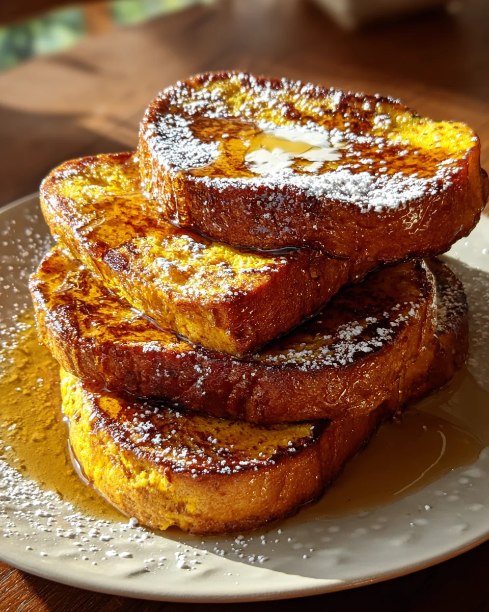 Pumpkin French Toast 19 Pumpkin