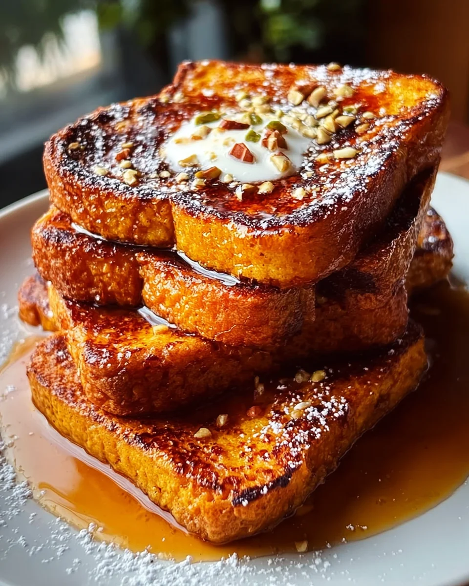 Pumpkin French Toast Breakfast 21 Pumpkin