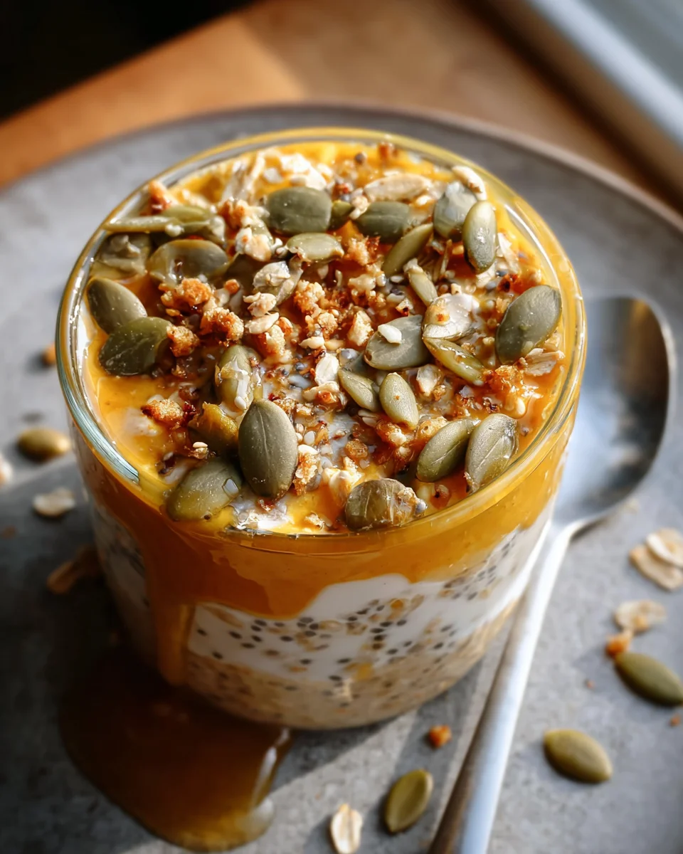 Pumpkin Pie Overnight Oats with Chia 22 Pumpkin