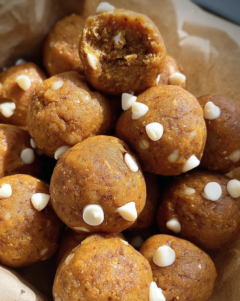 Pumpkin Pie Protein Balls 18 Pumpkin