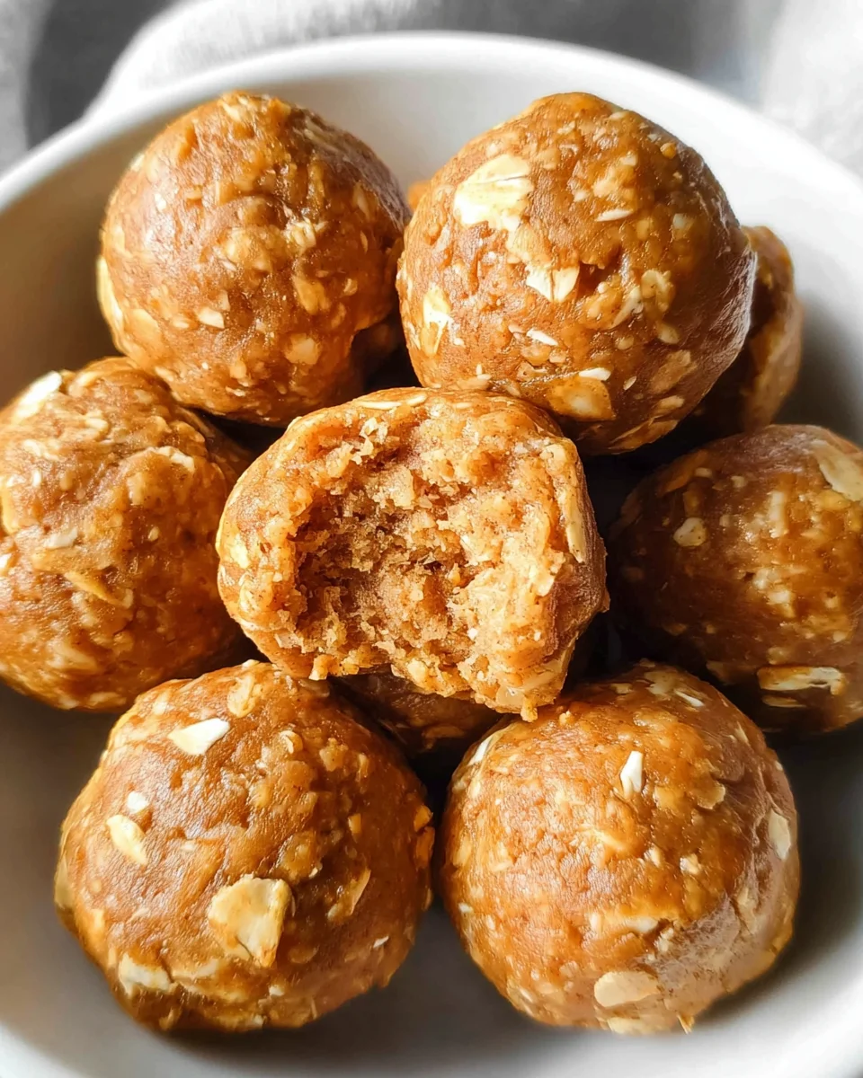 Pumpkin Protein Balls 16 Pumpkin