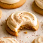 Pumpkin Spice Sugar Cookies with Cream Cheese Frosting