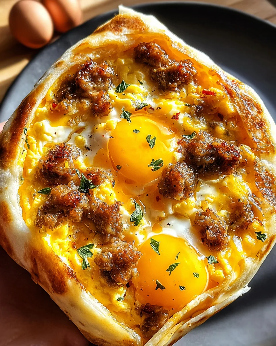 Sausage Egg and Cheese Breakfast Roll-Ups