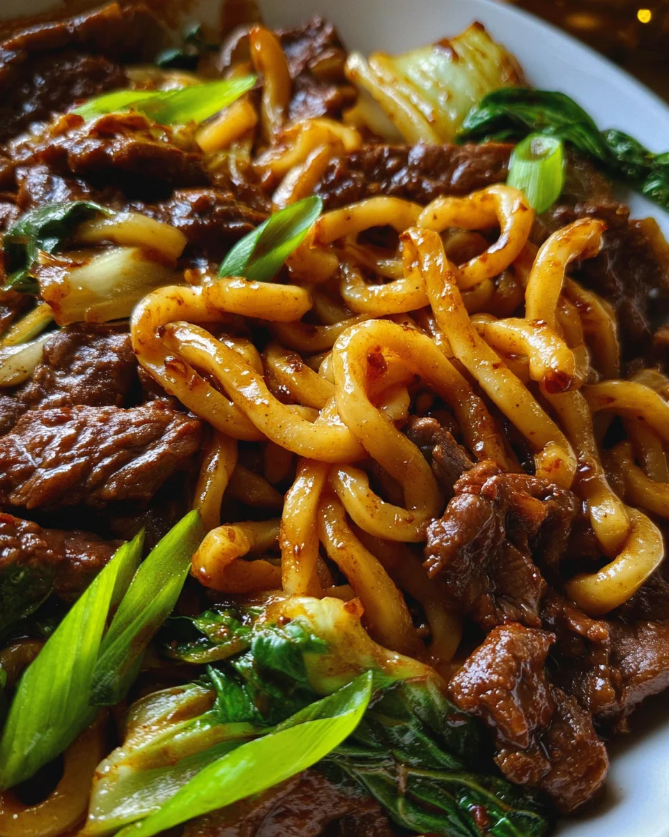 Simple Black Pepper Beef Udon 24 Simple Black Pepper Beef Udon