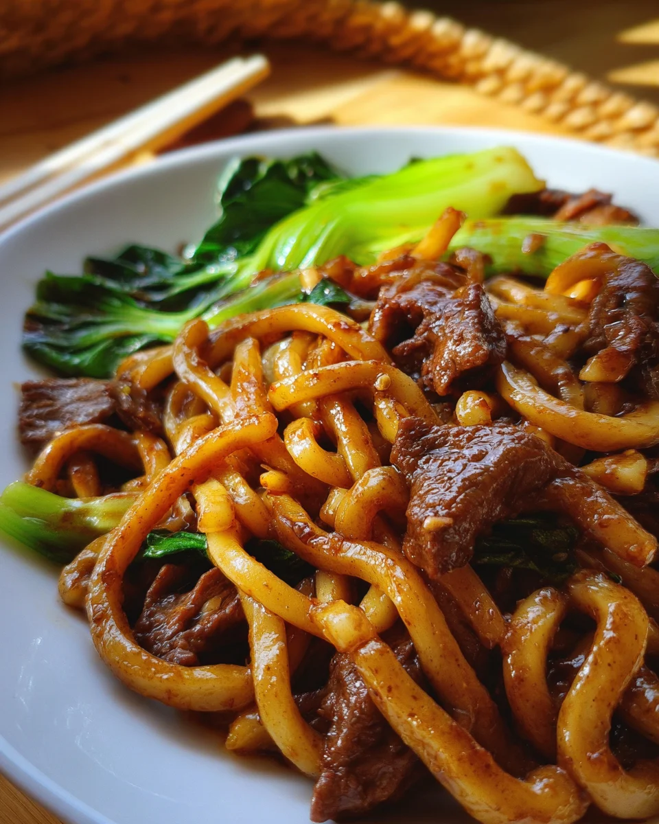 Simple Black Pepper Beef Udon 20 Simple