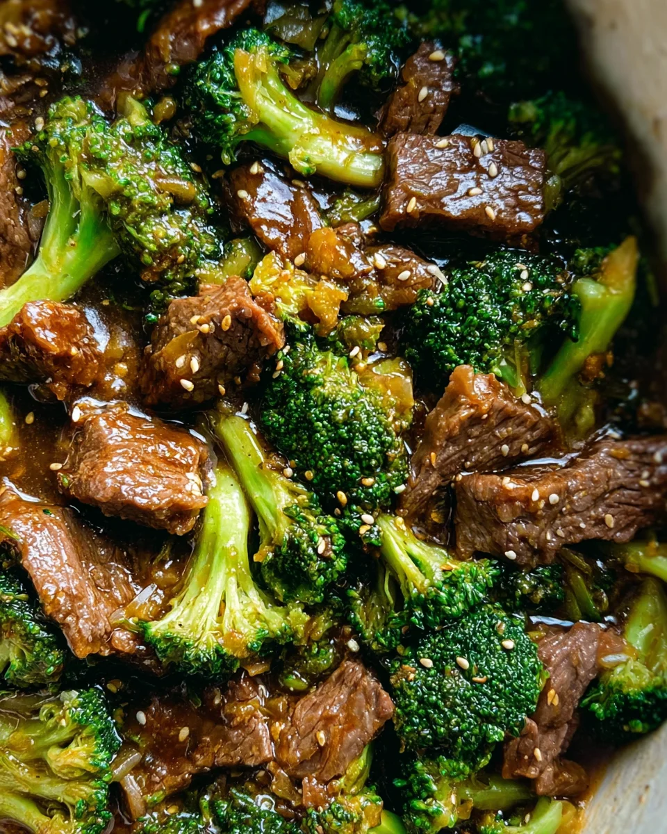 Slow Cooker Beef and Broccoli 20 Slow