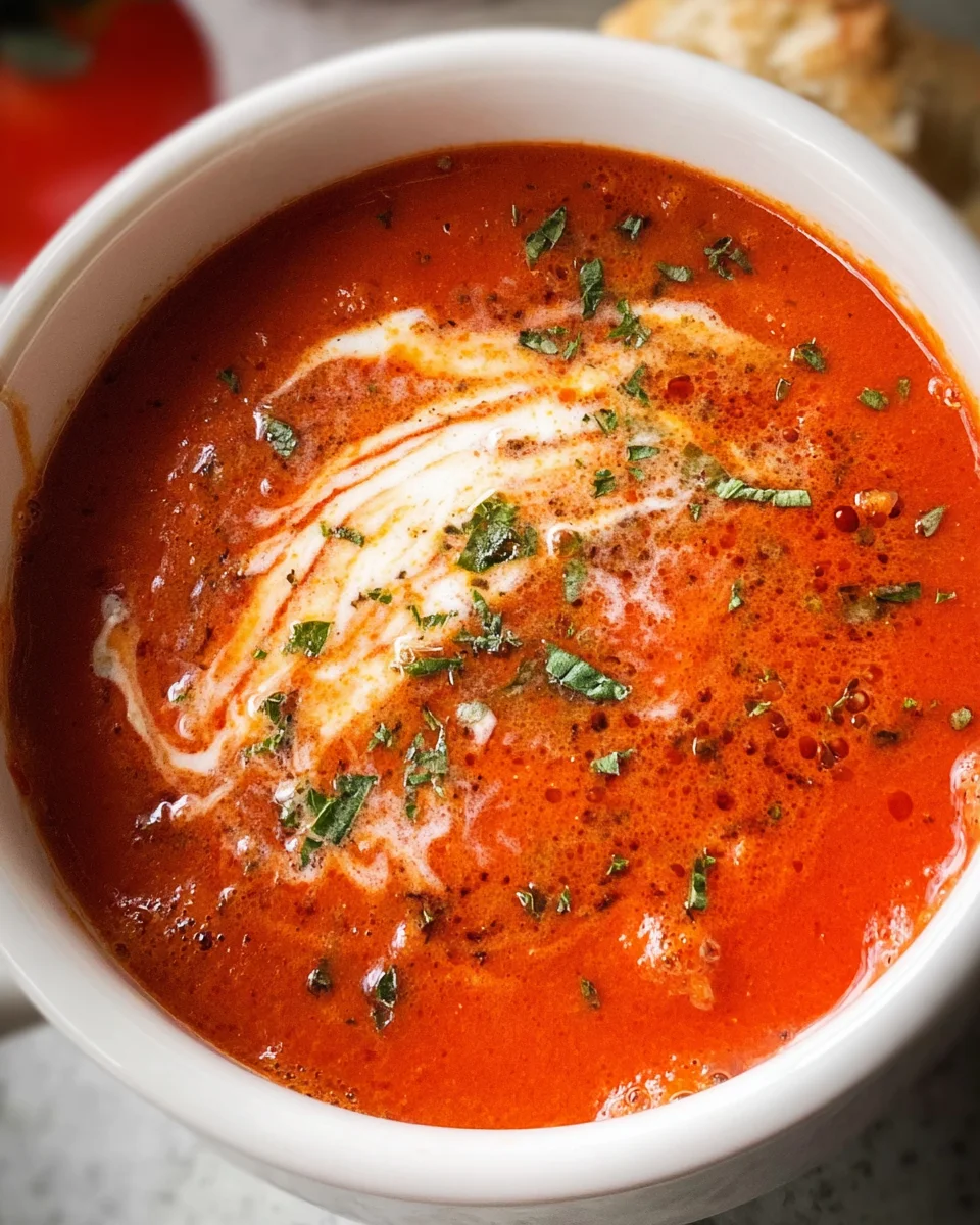 Slow Cooker Tomato Soup 22 Slow