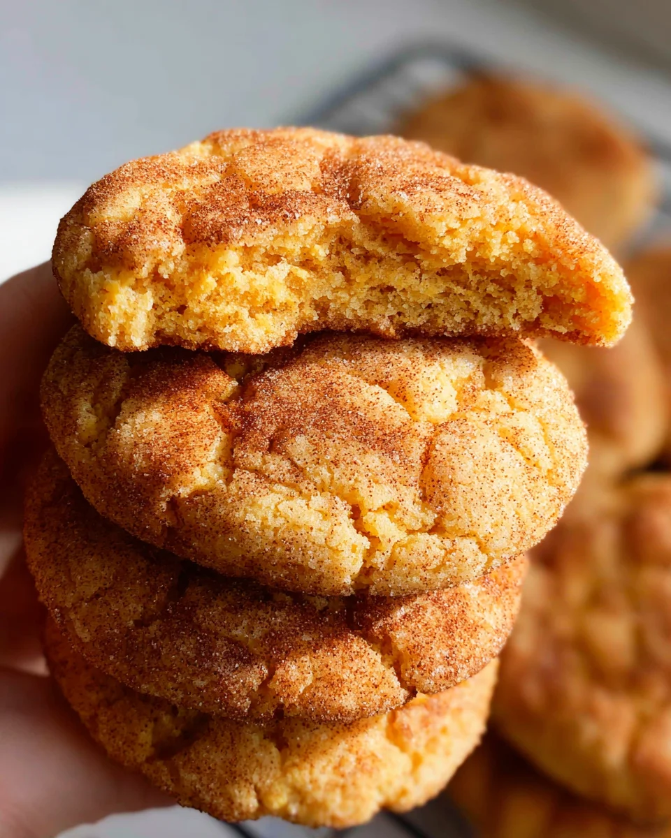 Soft Pumpkin Snickerdoodles 23 Soft Pumpkin Snickerdoodles