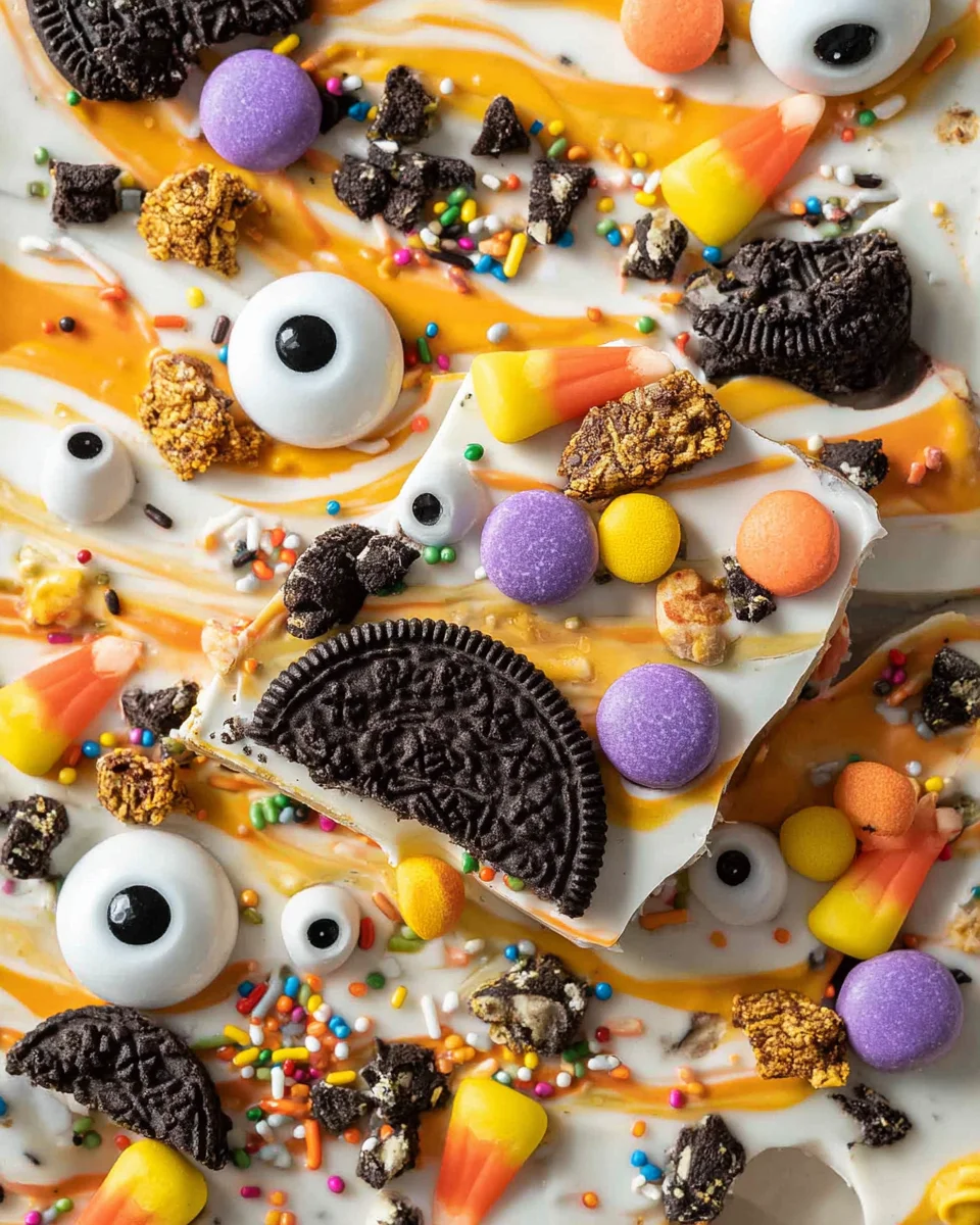 Spooky Halloween Oreo Bark 15 Spooky