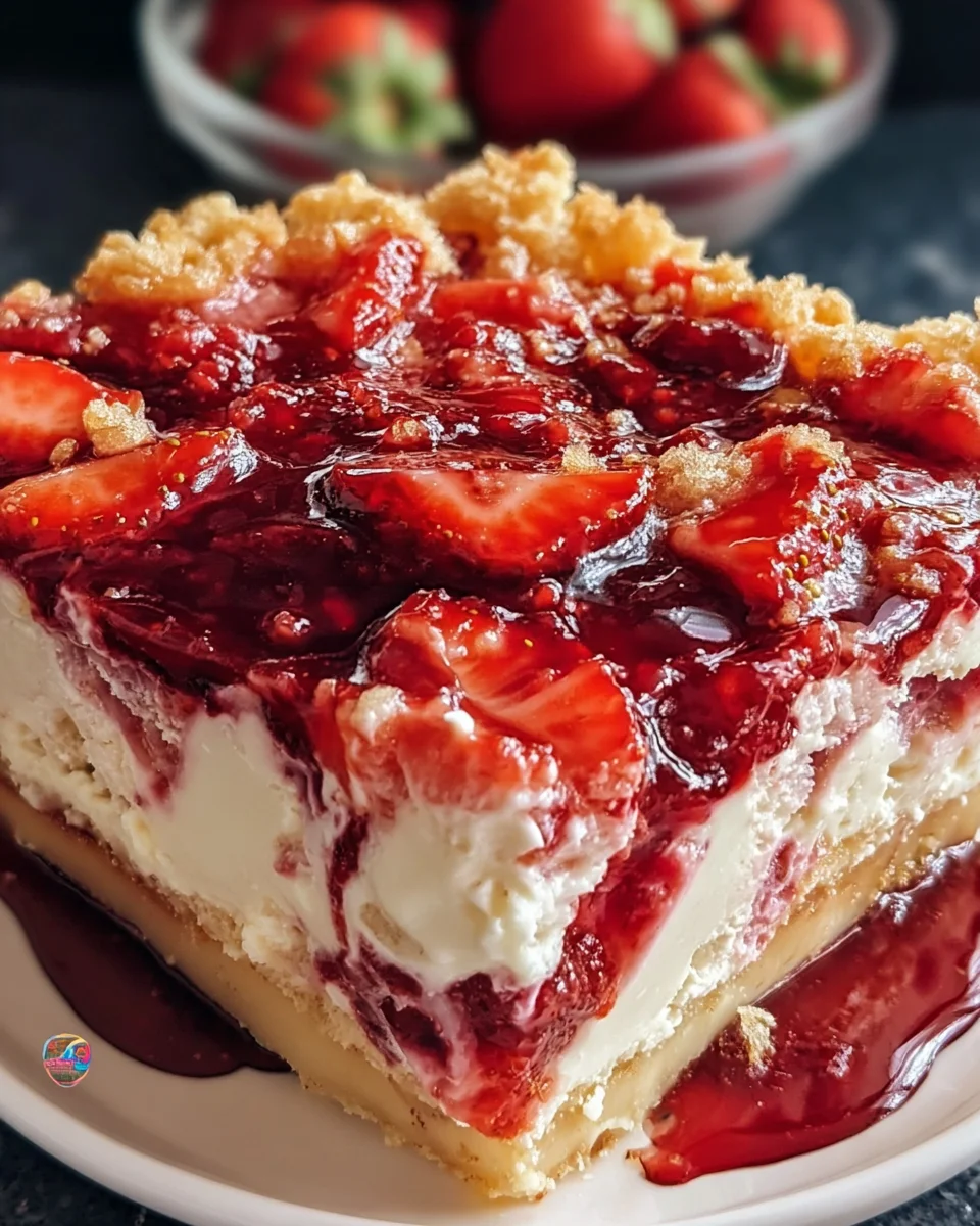 Strawberry Cheesecake Dump Cake 18 Strawberry