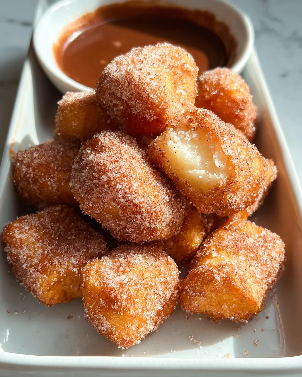 Sweet Air Fryer Churro Bites Recipe