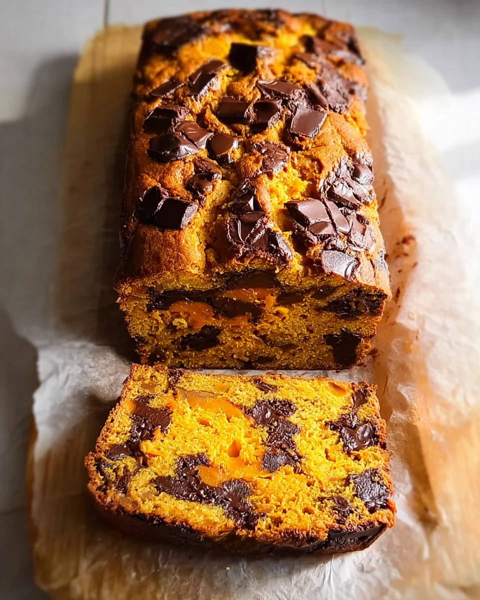 Sweet Pumpkin Banana Chocolate Chip Bread 23 Sweet