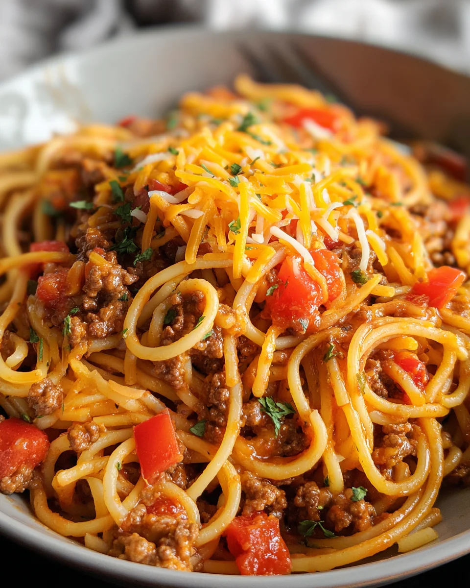 Taco Spaghetti 22 Taco
