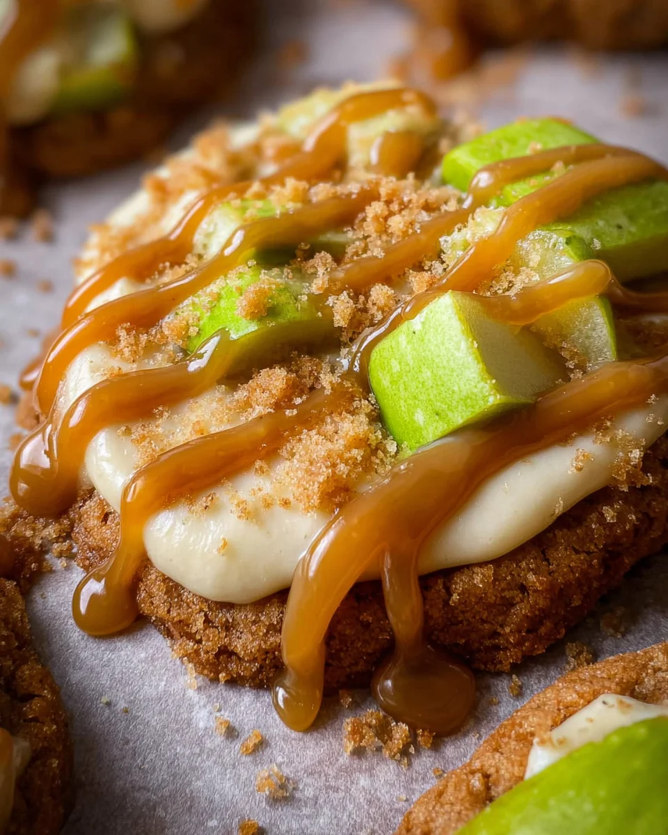 The Best Caramel Apple Cookies – Crumbl Copycat 23 The