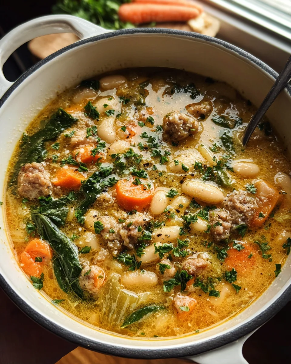 Tuscan White Bean Soup 21 Tuscan