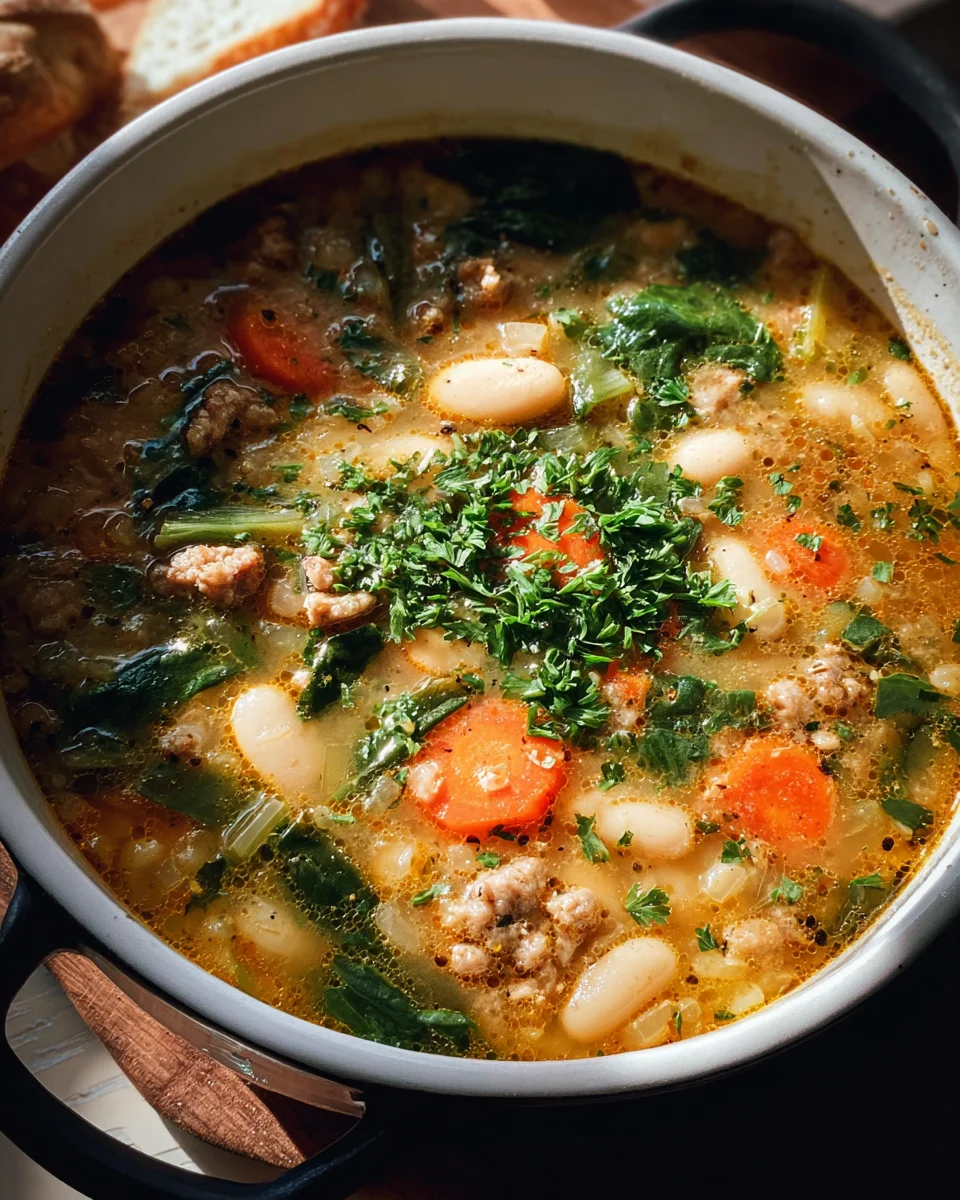 Tuscan White Bean Soup 22 Tuscan