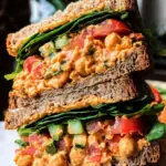 Vegan Buffalo Chickpea Salad Sandwich 18 Vegan Buffalo Chickpea Salad Sandwich