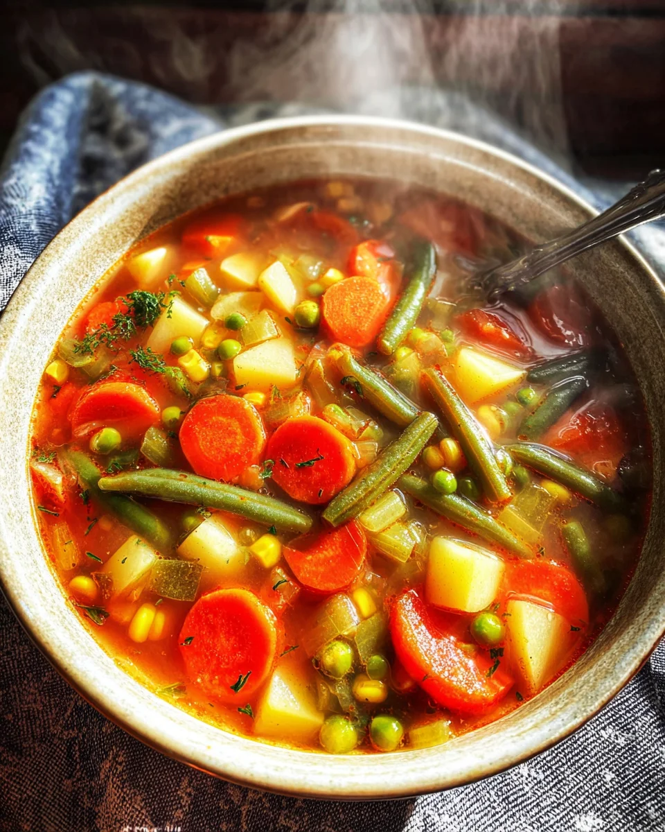 Vegetable Soup 28 Vegetable Soup