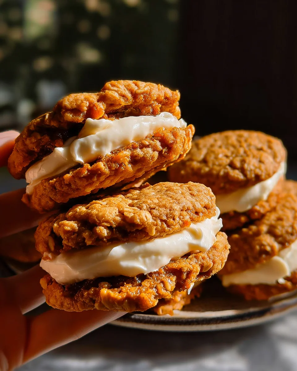 Pumpkin Oatmeal Cream Pies 37 pumpkin