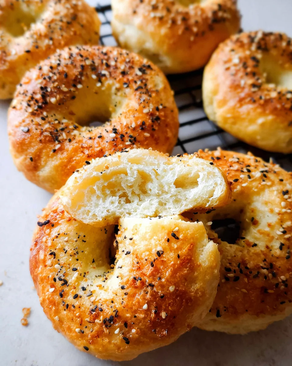 3 Ingredient Air Fryer Bagels 16 3