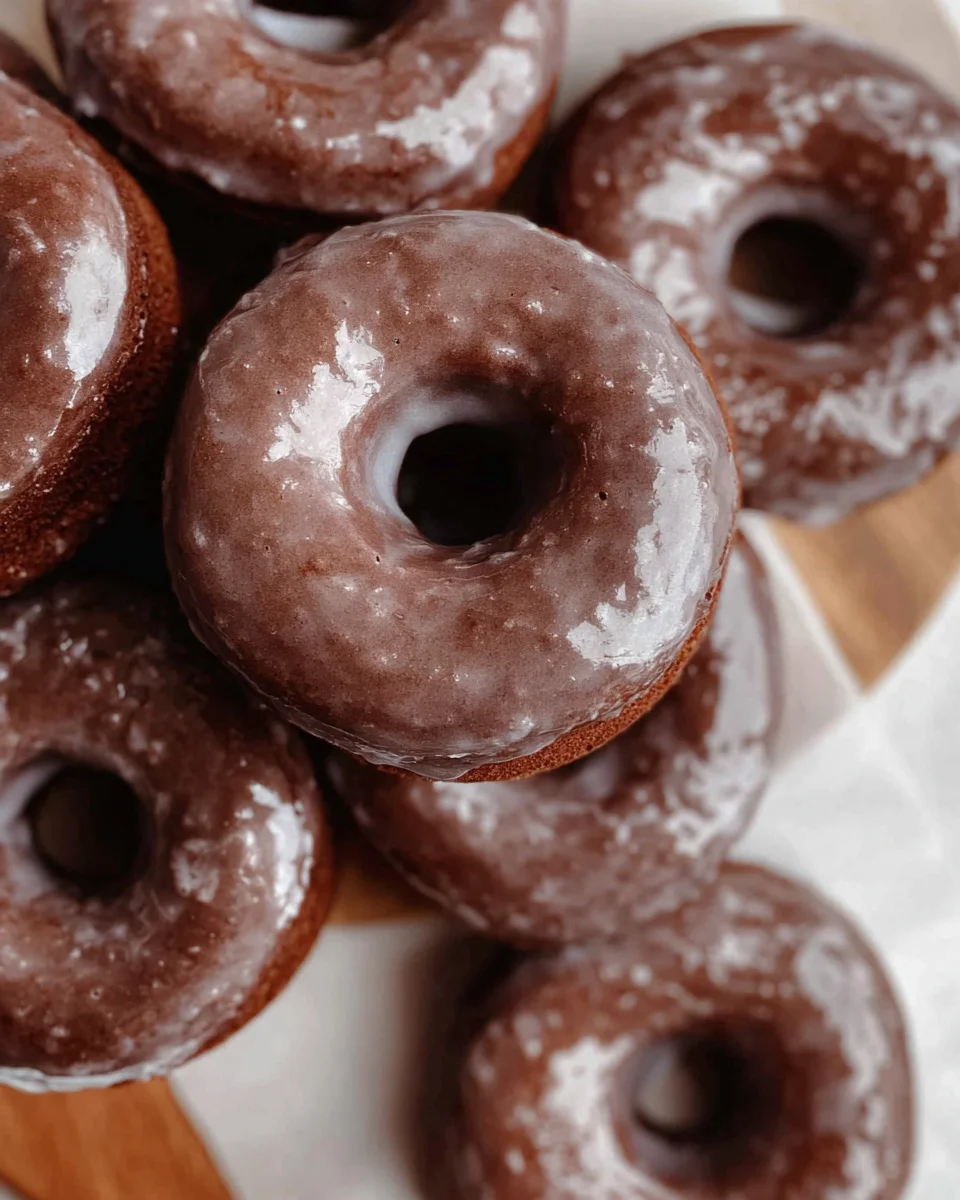 Baked Chocolate Cake Doughnuts 19 Baked Chocolate Cake Doughnuts