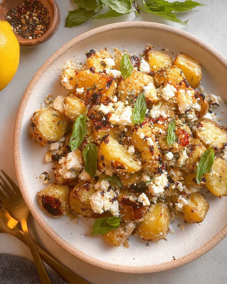 Baked Feta Potatoes 24 Baked