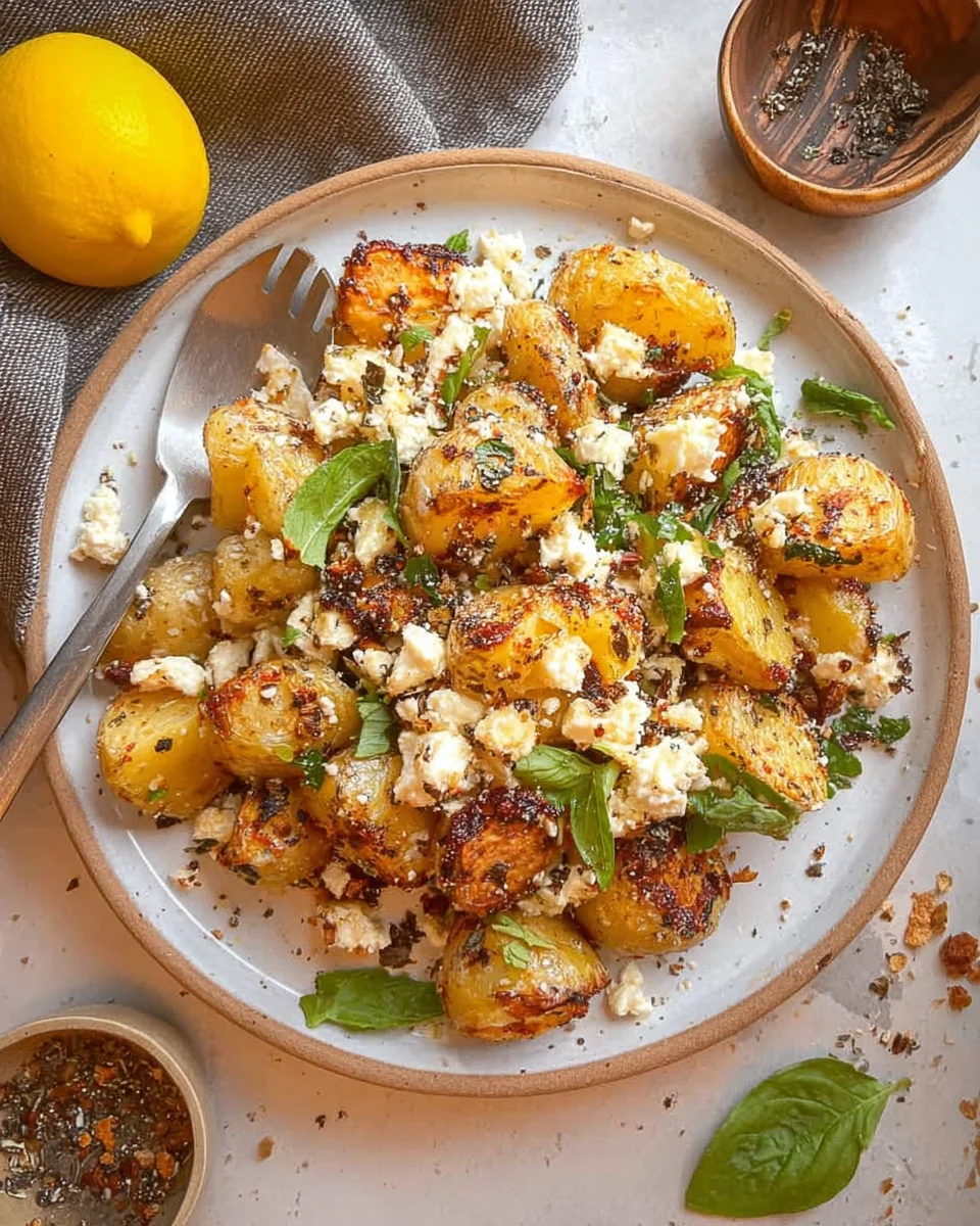 Baked Feta Potatoes 25 Baked