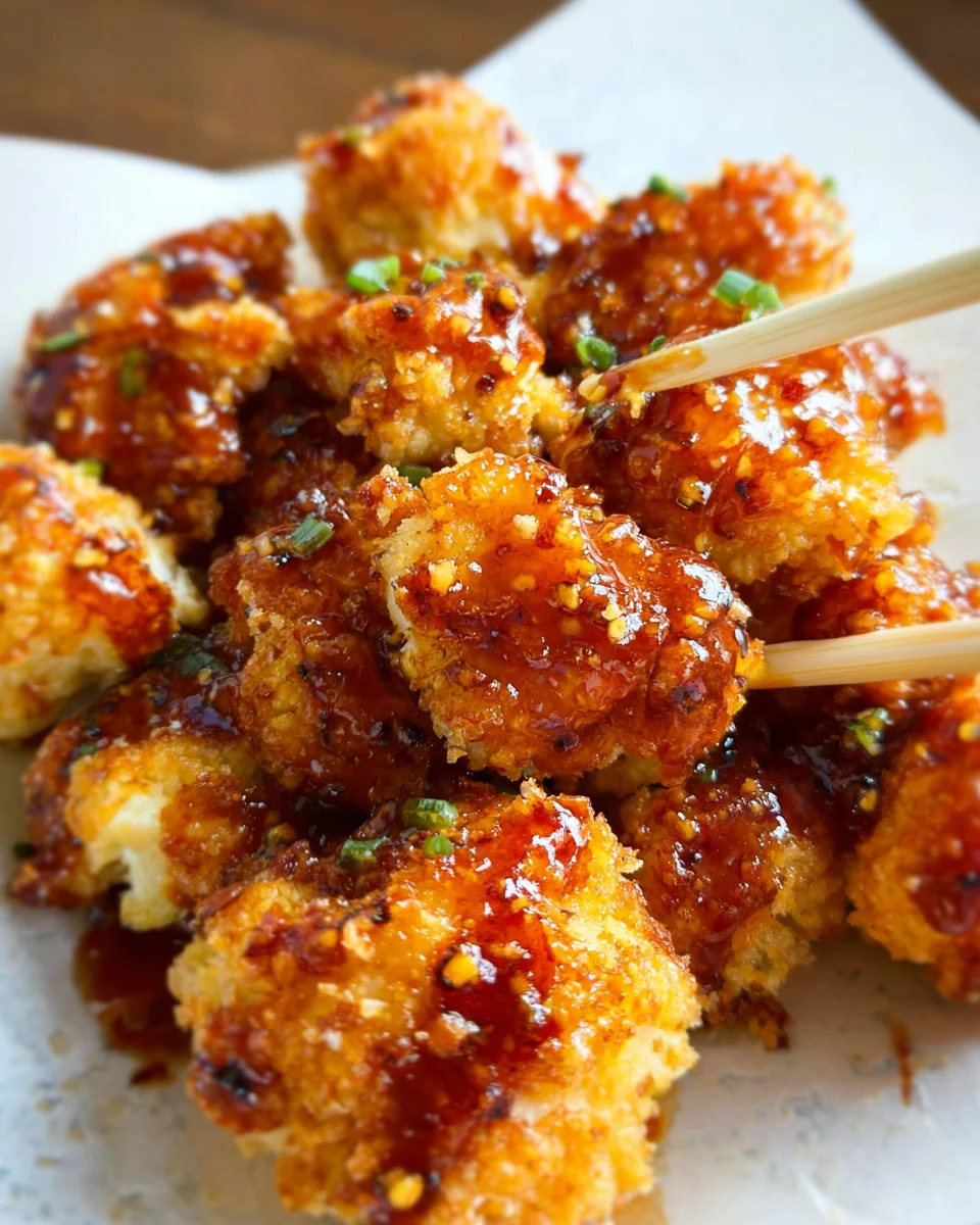 Baked Orange Cauliflower 25 Baked