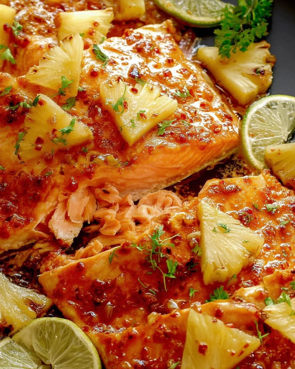 Baked Pineapple Salmon 23 Baked Pineapple Salmon