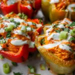 Buffalo Chicken Stuffed Peppers 22 Buffalo Chicken Stuffed Peppers