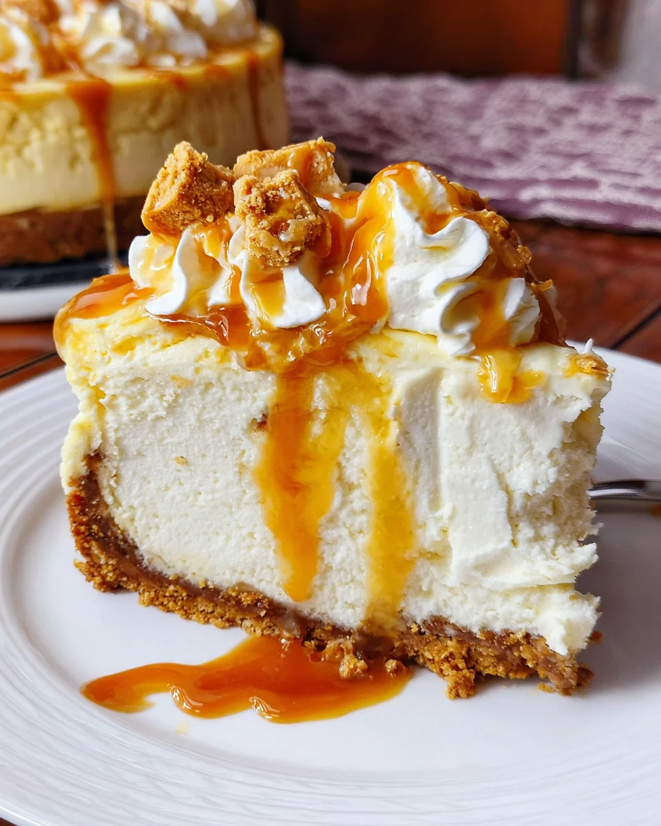 Butterbeer cheesecake