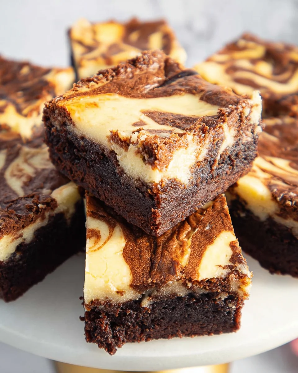 Cheesecake Brownies 17 Cheesecake