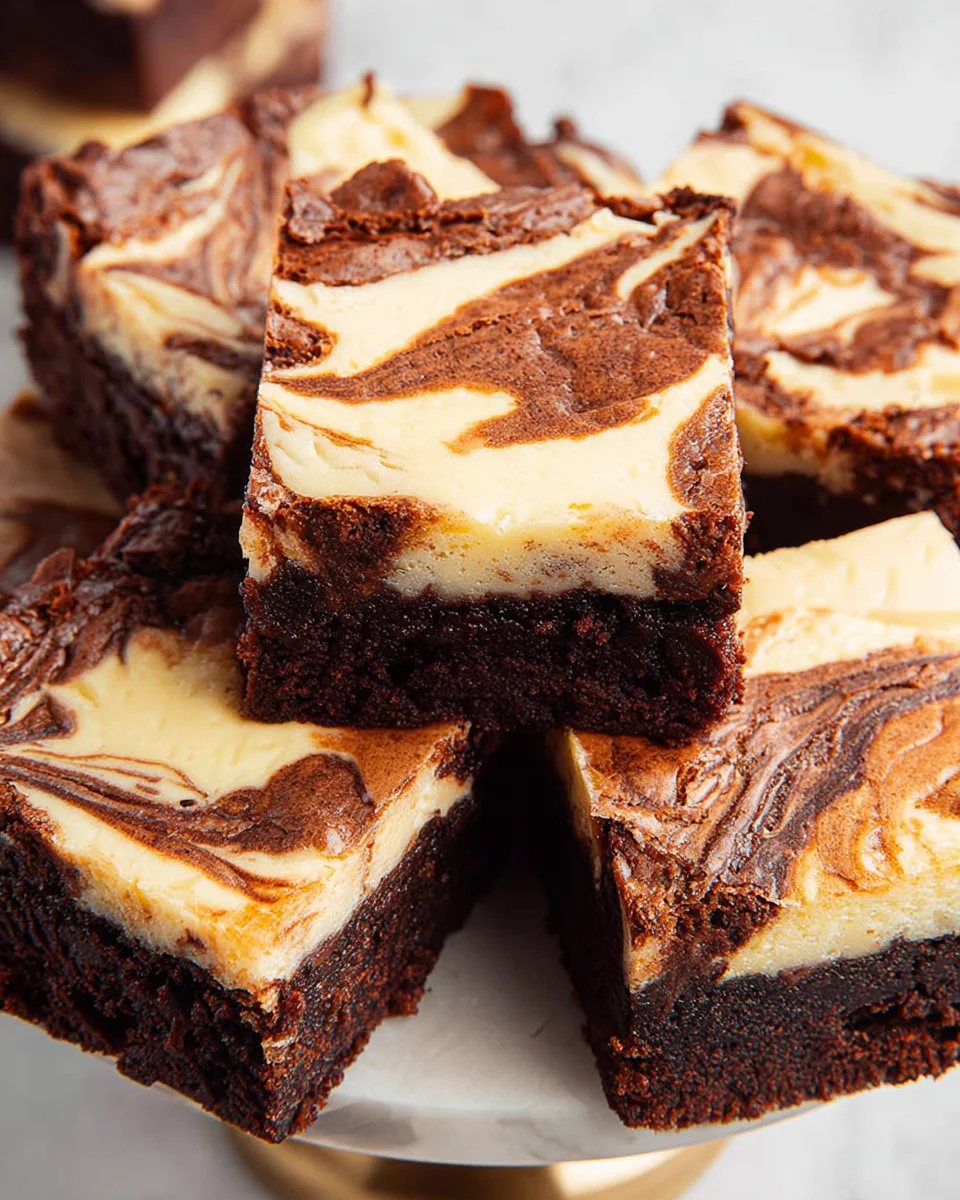 Cheesecake Brownies 18 Cheesecake