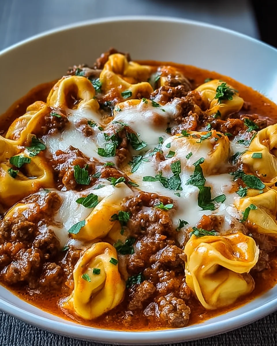 Cheesy Beef Enchilada Tortellini 34 Cheesy Beef Enchilada Tortellini