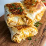 Cheesy Garlic Chicken Wraps 18 Cheesy Garlic Chicken Wraps
