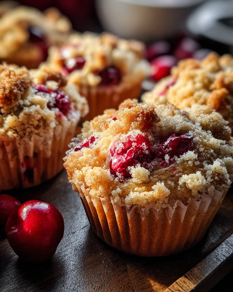 Cherry Cobbler Muffins 25 Cherry