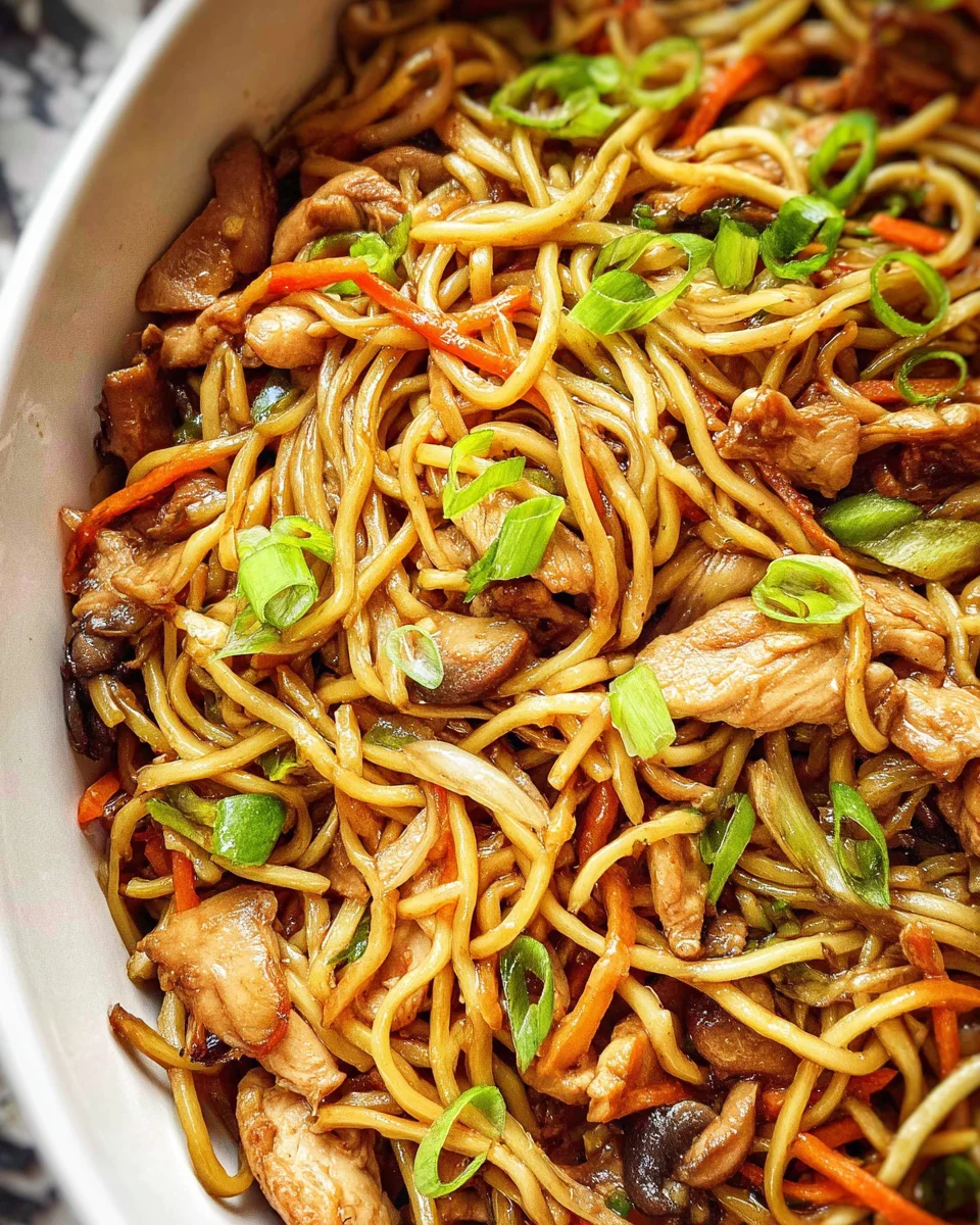 Chicken Lo Mein 23 Chicken
