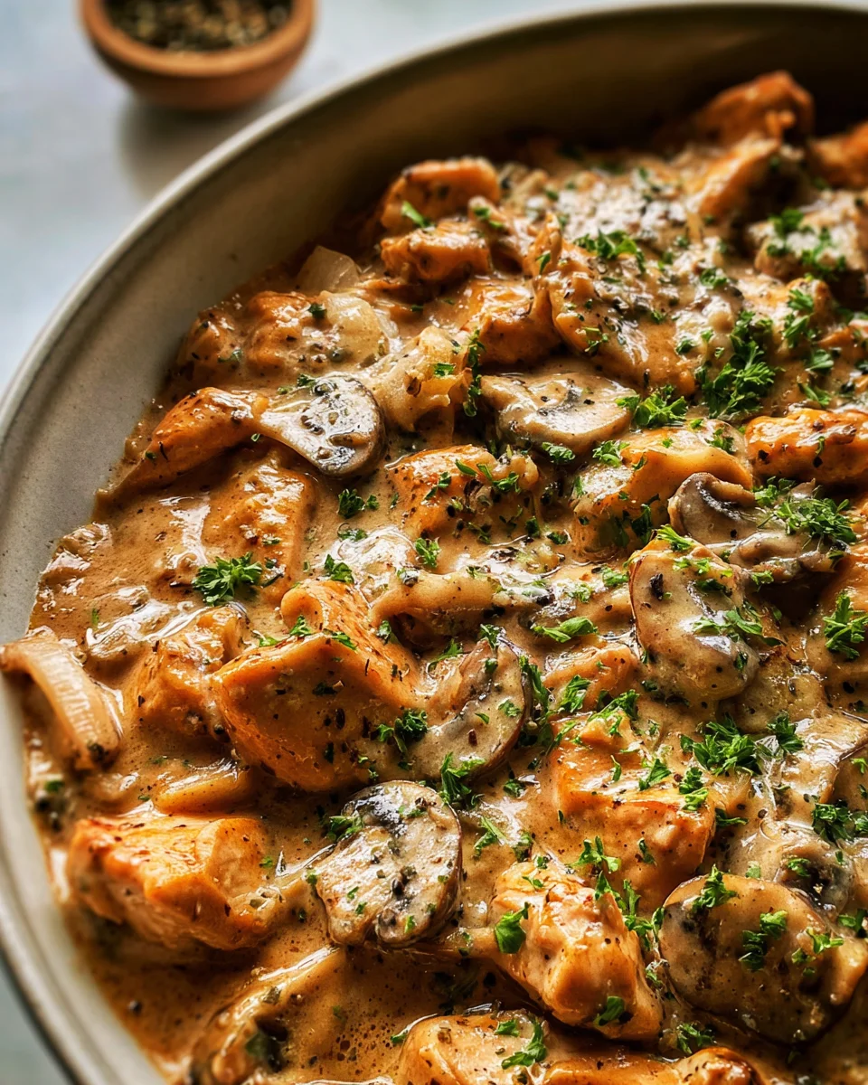 Chicken Stroganoff 22 Chicken