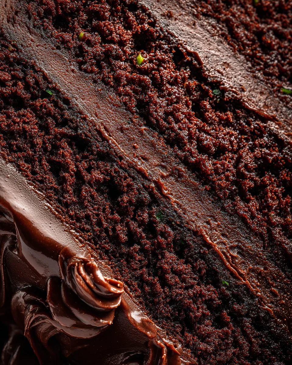 Chocolate Lover's Zucchini Cake 22 Chocolate