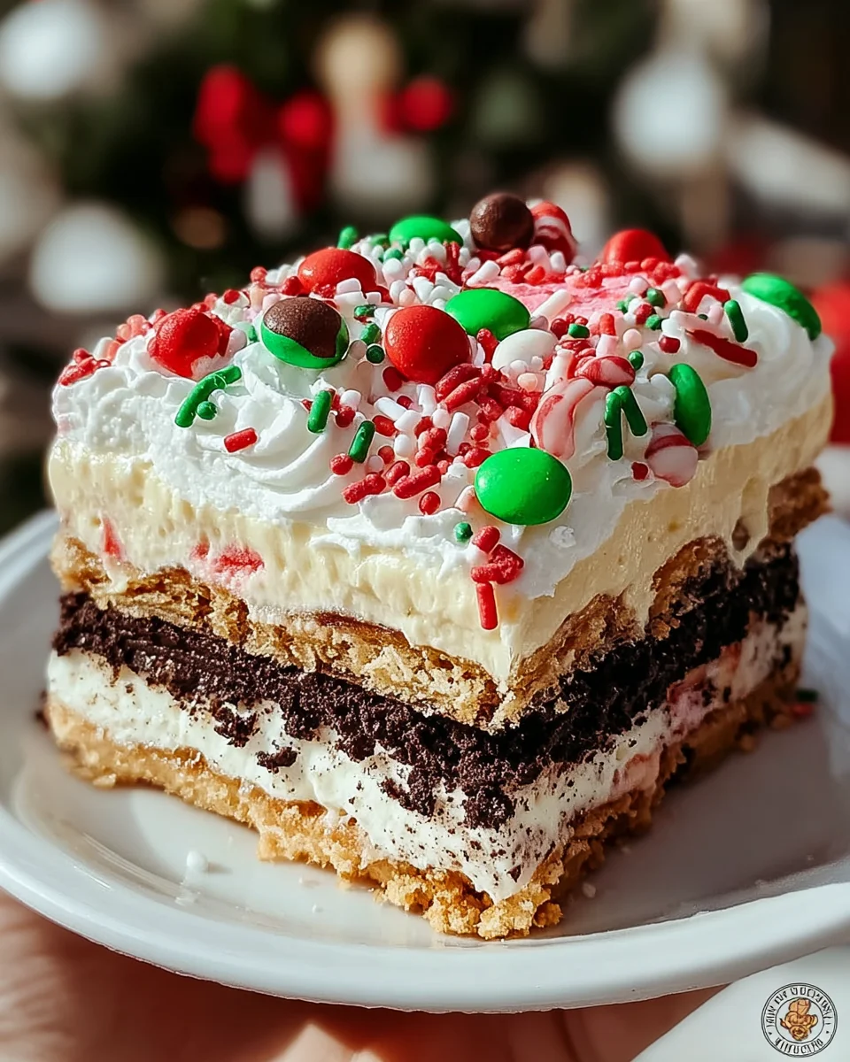 Christmas Dessert Lasagna