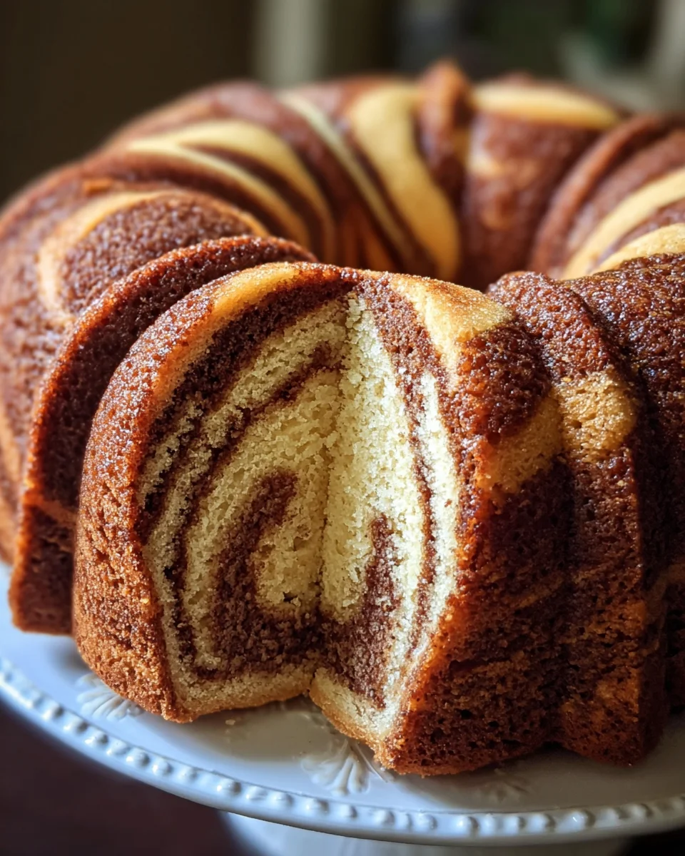 Cinnamon Swirl Bundt Cake