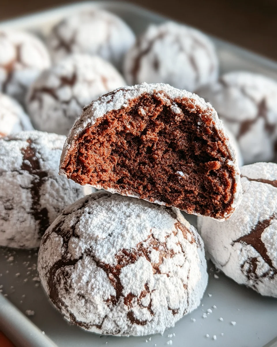 Classic Chocolate Snowball Cookies 21 Classic