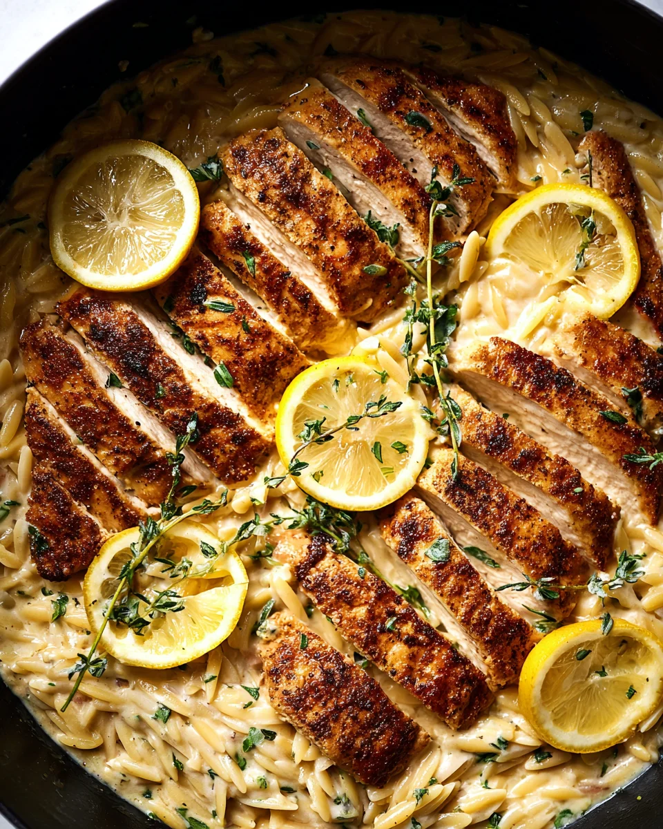 Creamy Cajun Chicken Orzo 23 Creamy