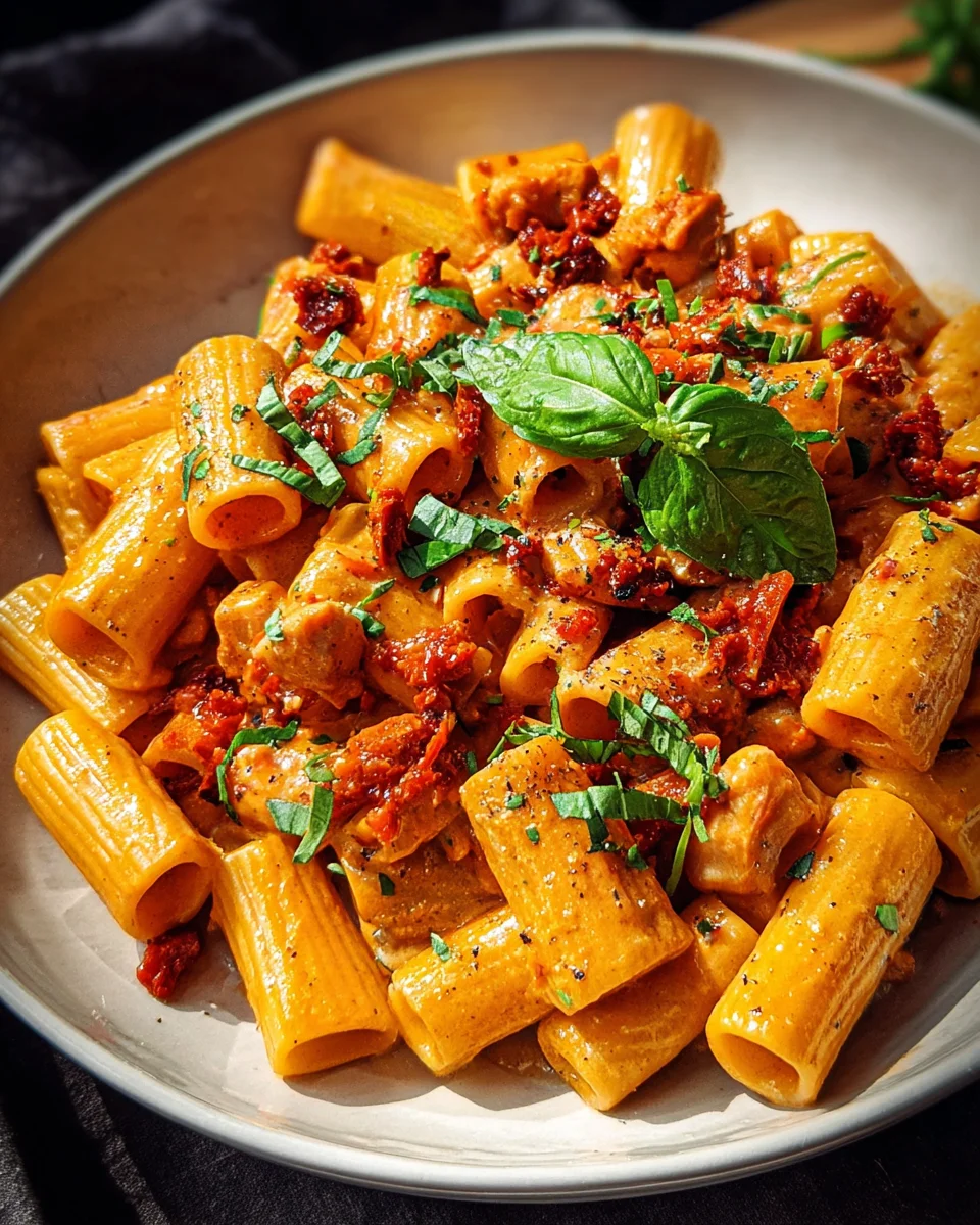 Creamy Chicken and Chorizo Pasta