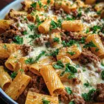 Creamy Parmesan Beef Rigatoni 25 Creamy Parmesan Beef Rigatoni